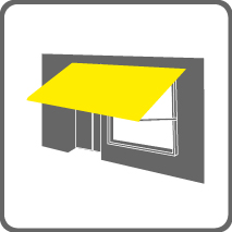Drop Arm Awnings